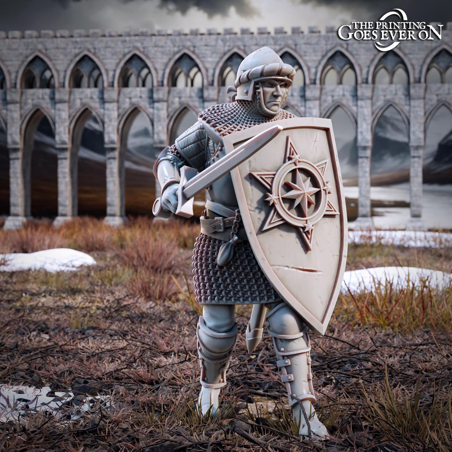 Warrior of the Northern Kingdom E (sculpted by Print Goes Ever On)