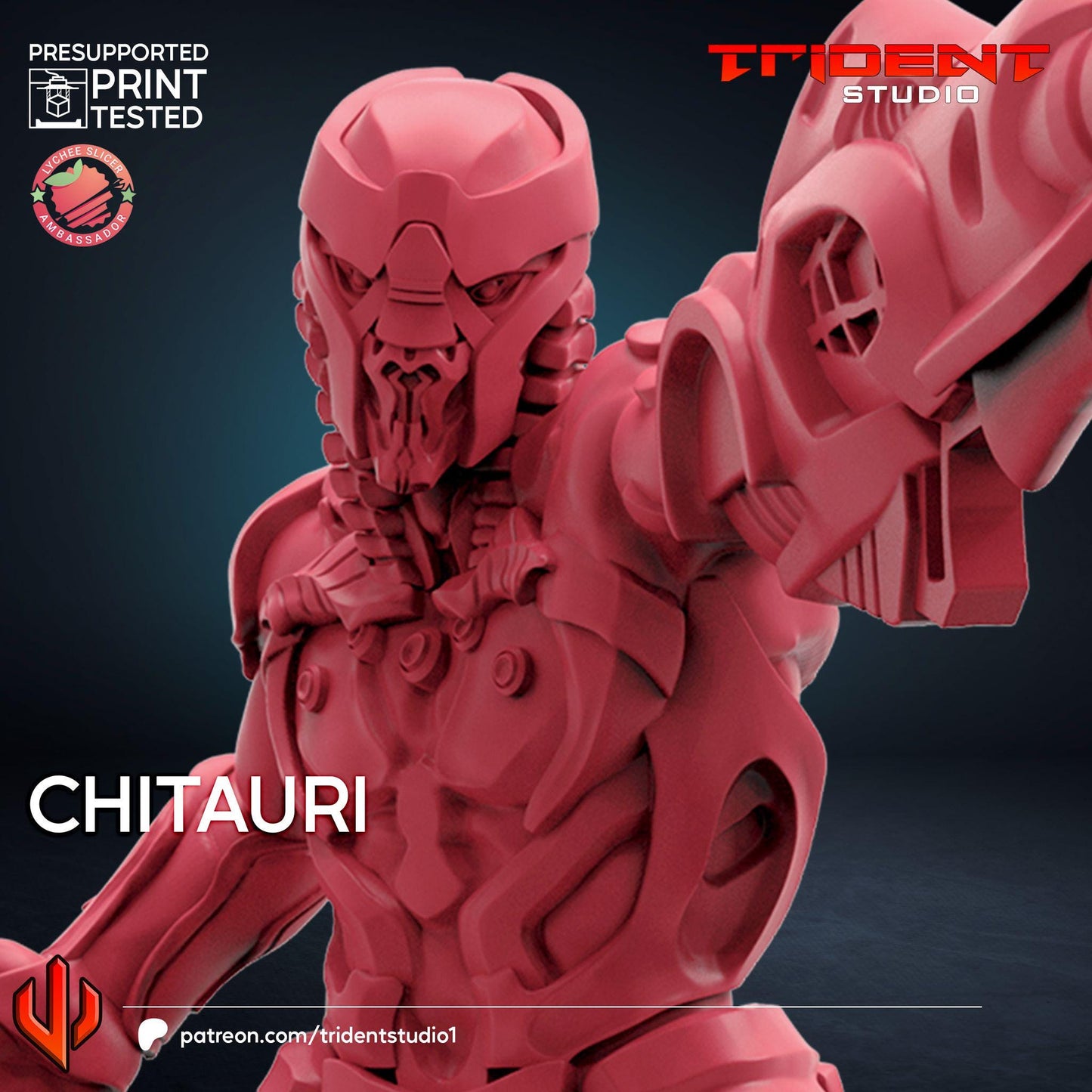 Chitauri 2 (Fan art sculpted by Trident Studio) (Crisis Protocol Proxy/Alternative)
