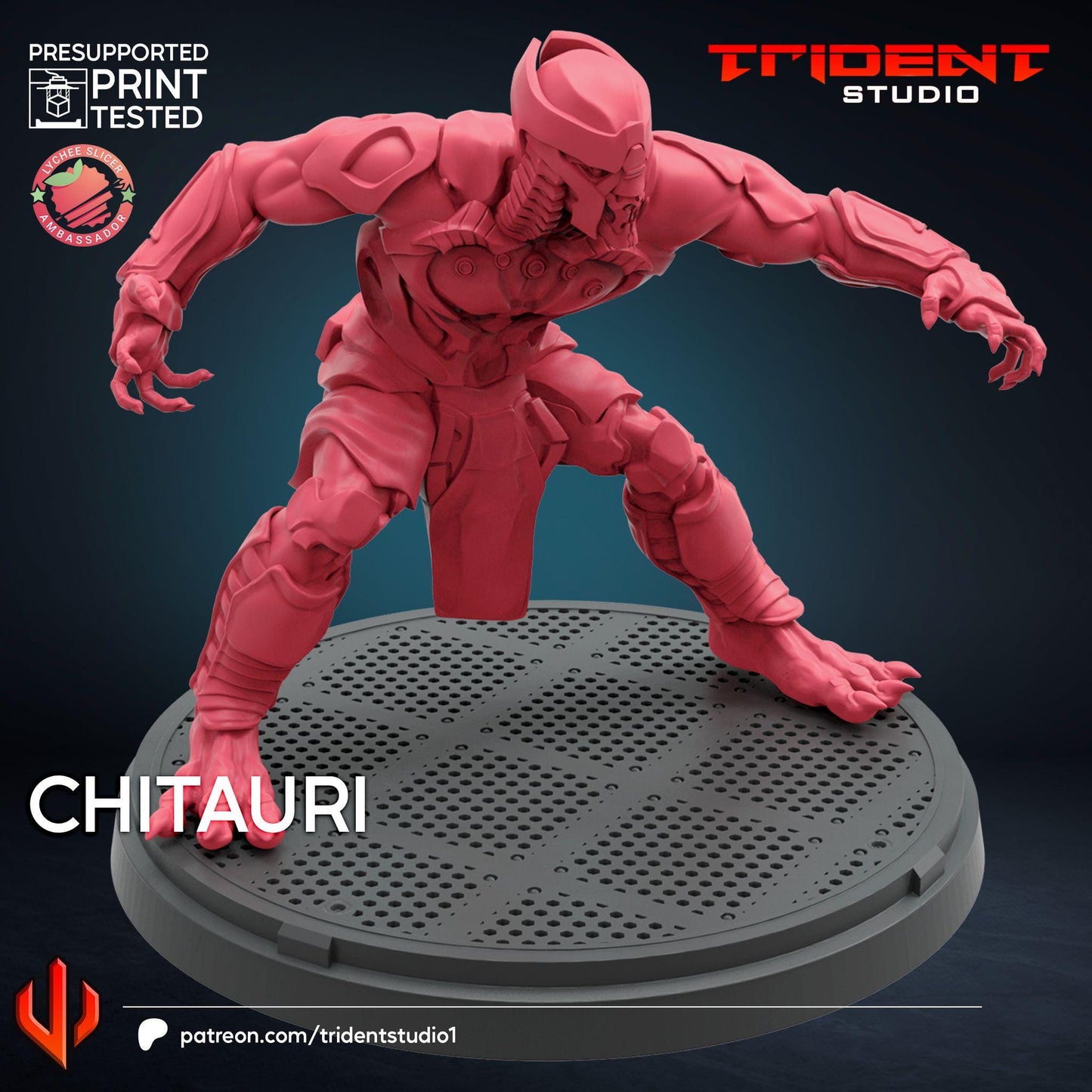 Chitauri 3 (Fan art sculpted by Trident Studio) (Crisis Protocol Proxy/Alternative)