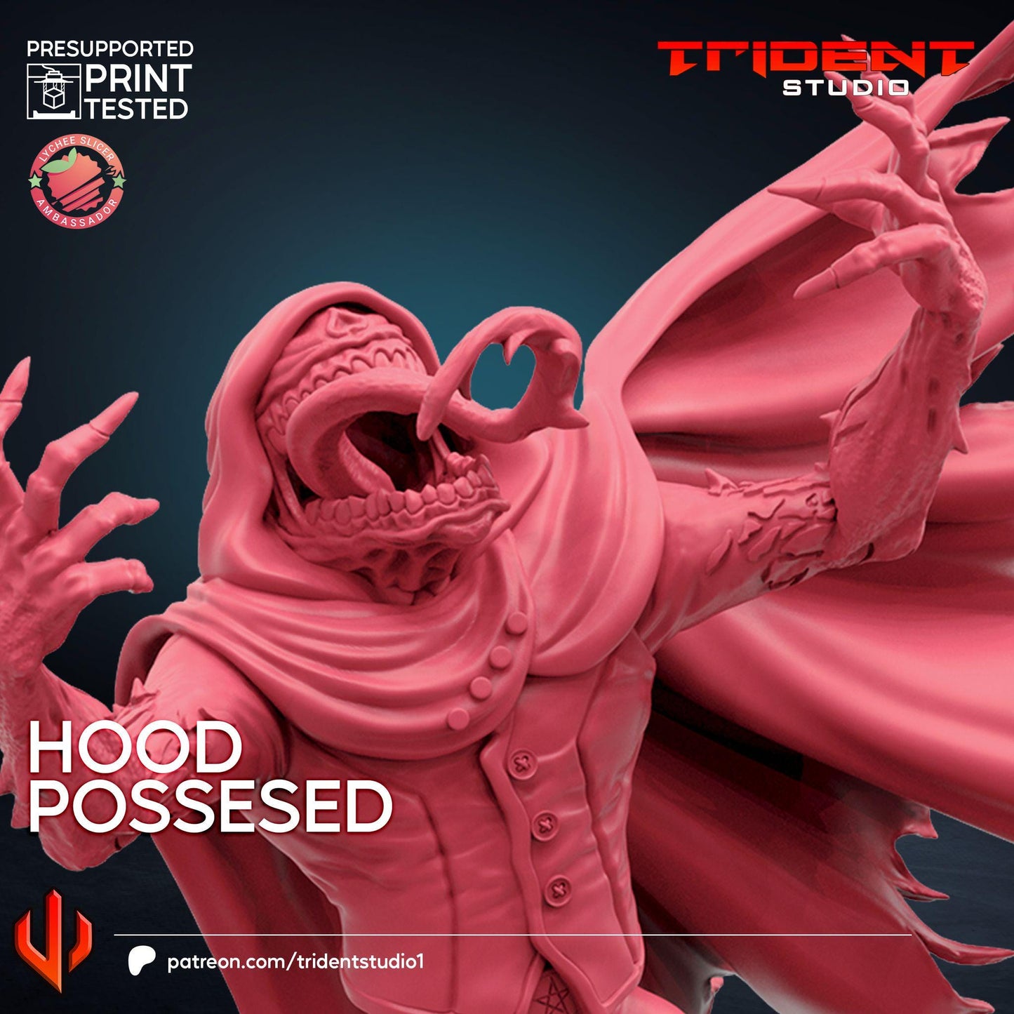 Hoodd Possessed (Fan art sculpted by Trident Studio) (Crisis Protocol Proxy/Alternative)
