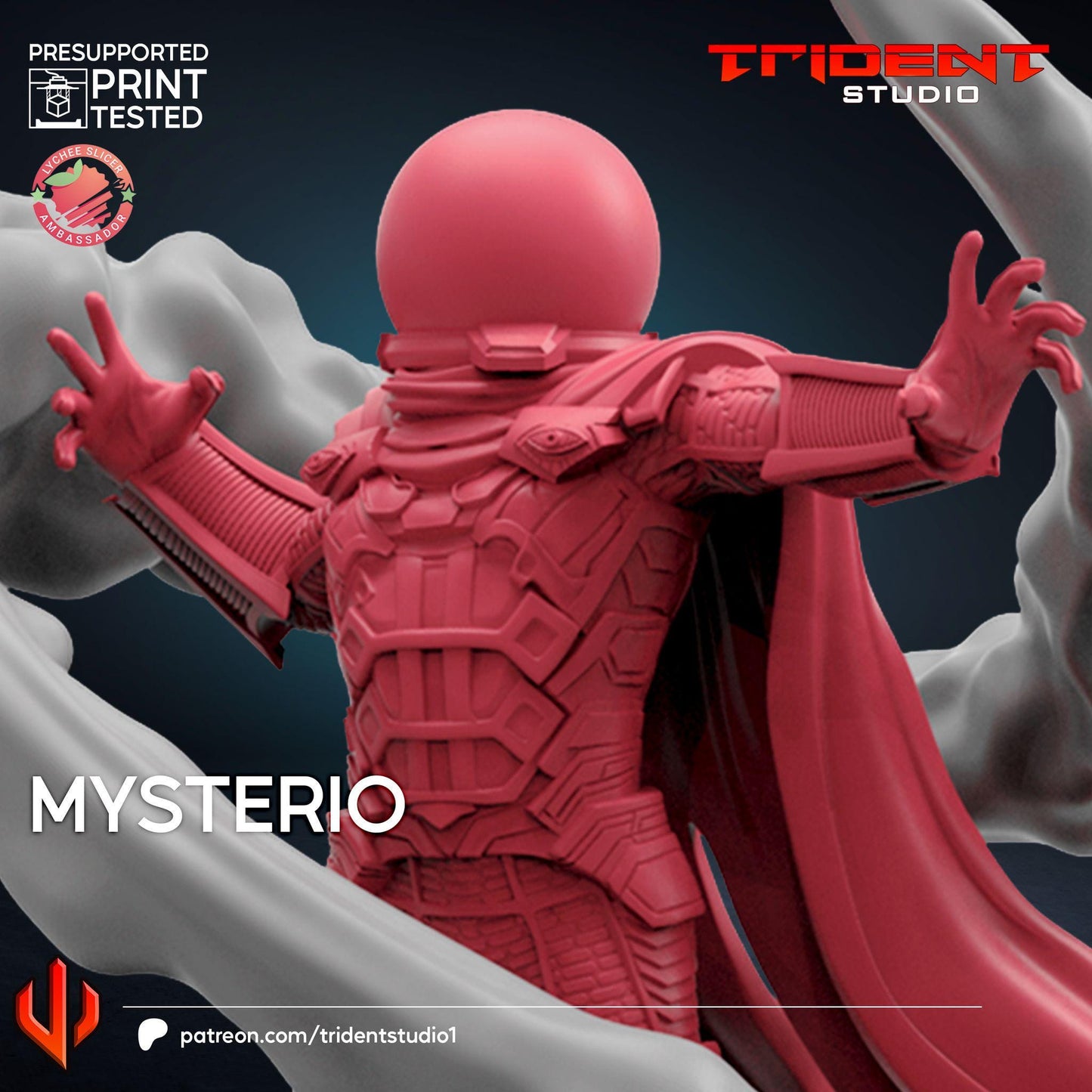 Mysterio (Fan art sculpted by Trident Studio) (Crisis Protocol Proxy/Alternative)
