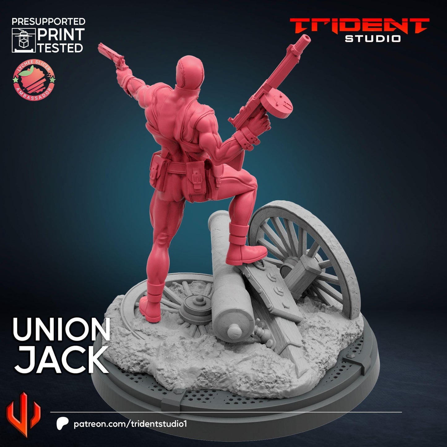 Union Jack (Fan art sculpted by Trident Studio) (Crisis Protocol Proxy/Alternative)