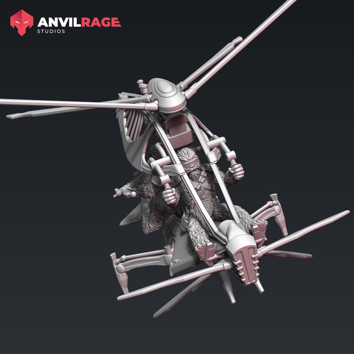 Skytree Chopper (Sculpted by Anvilrage Studios)
