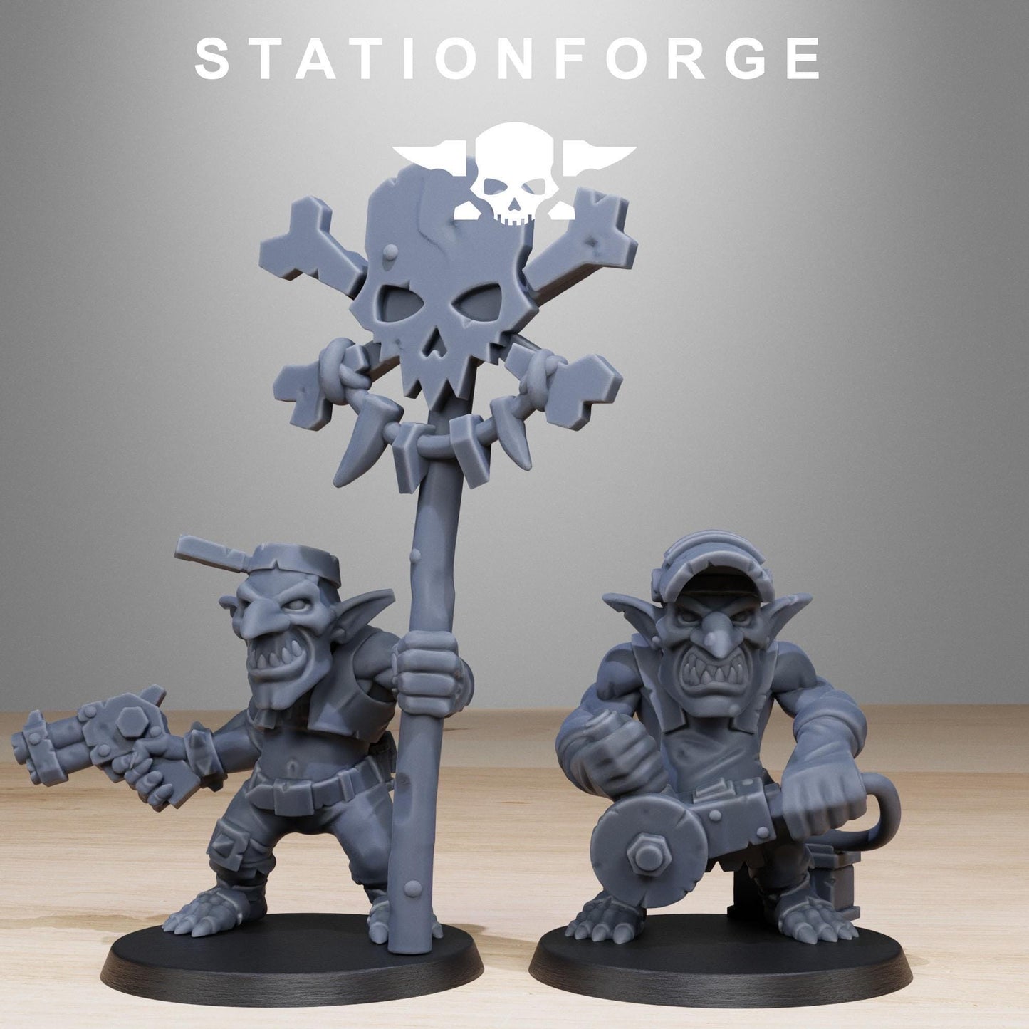 Goblin Infantry Reborn - set of 20 (sculpted by Stationforge)
