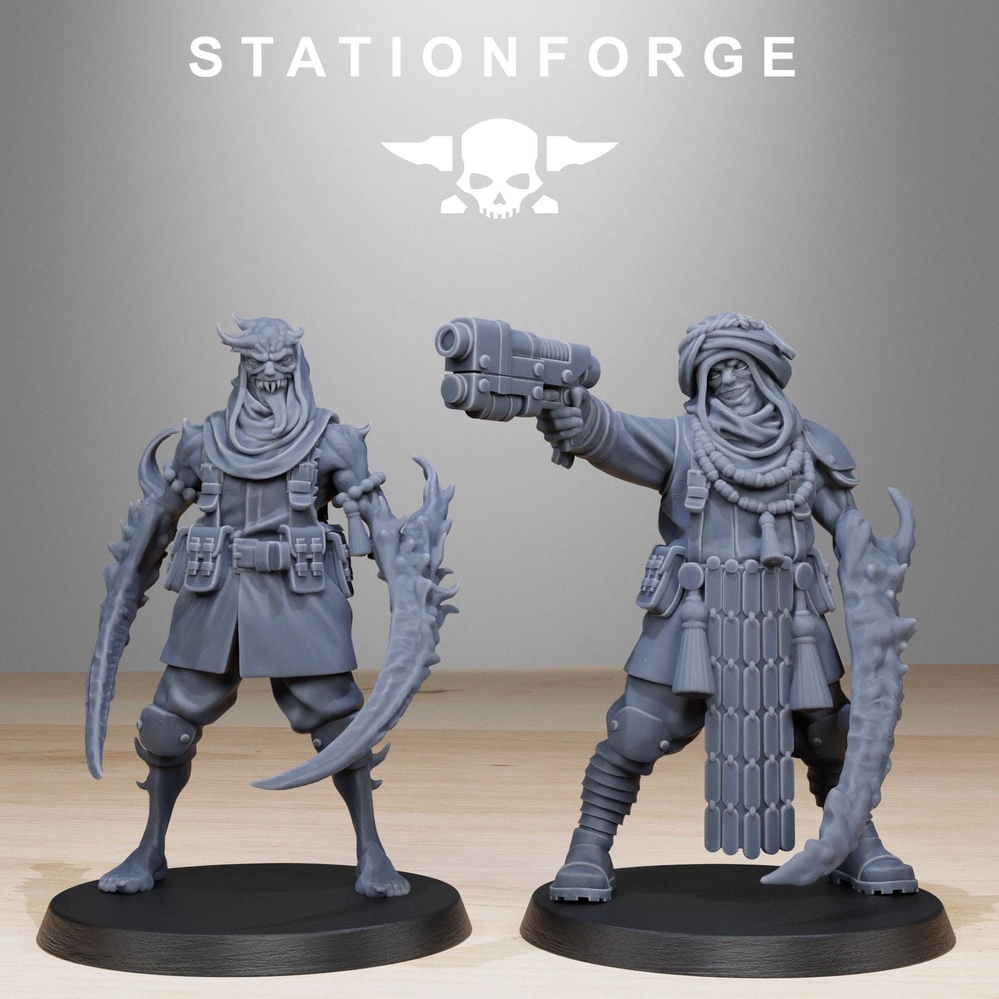 Corrupted Guard Lechers - set of 12 (with Mutant option) (sculpted by Stationforge)