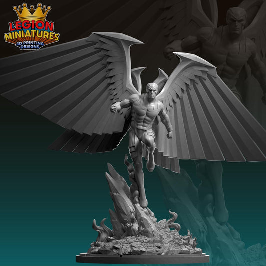 Arch Angel Fan-Art 40mm Miniature (Sculpted by Legion Miniatures) (Crisis Protocol Proxy/Alternative)