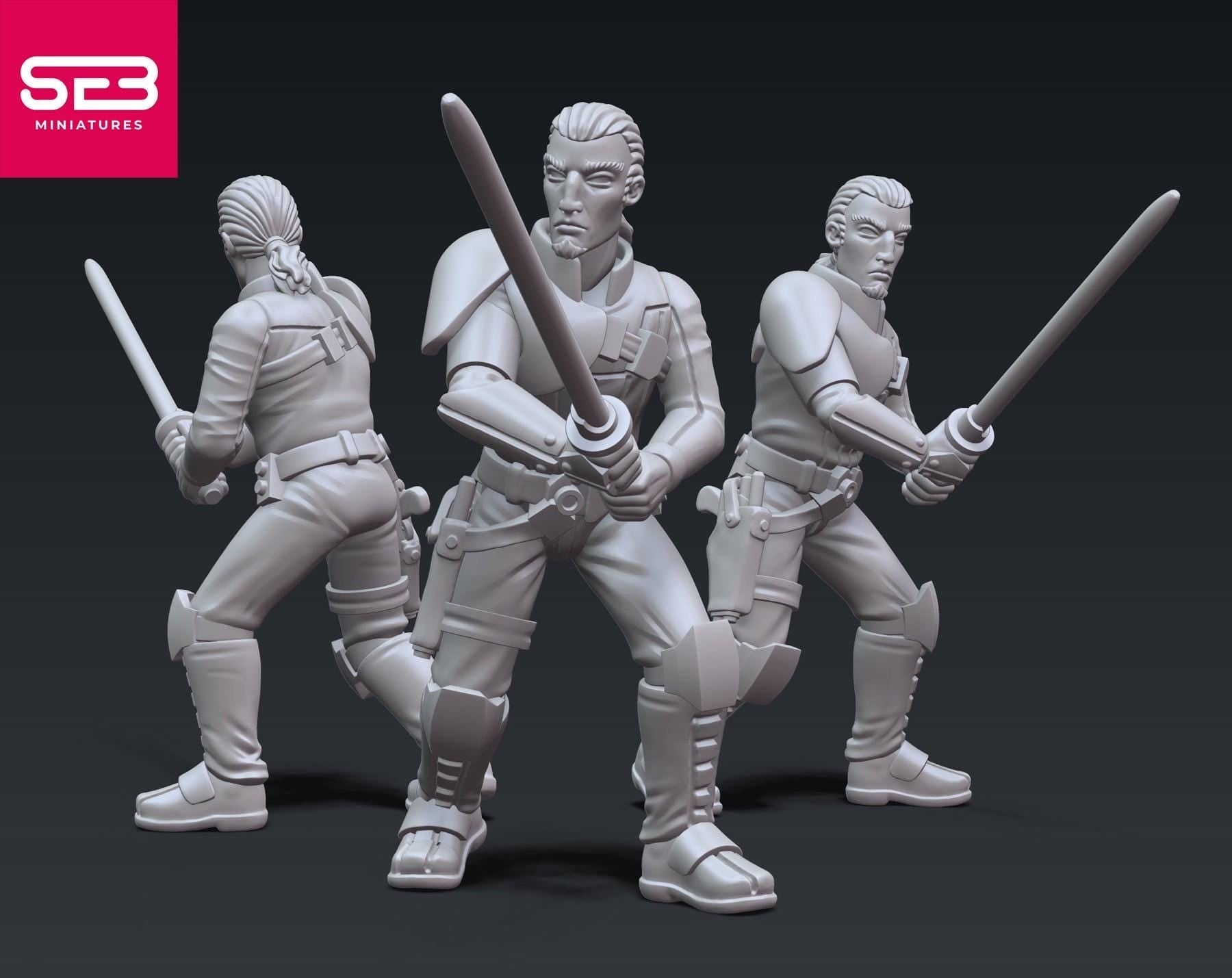 The Spectral Squad (Sculpted by Anvilrage Studios)