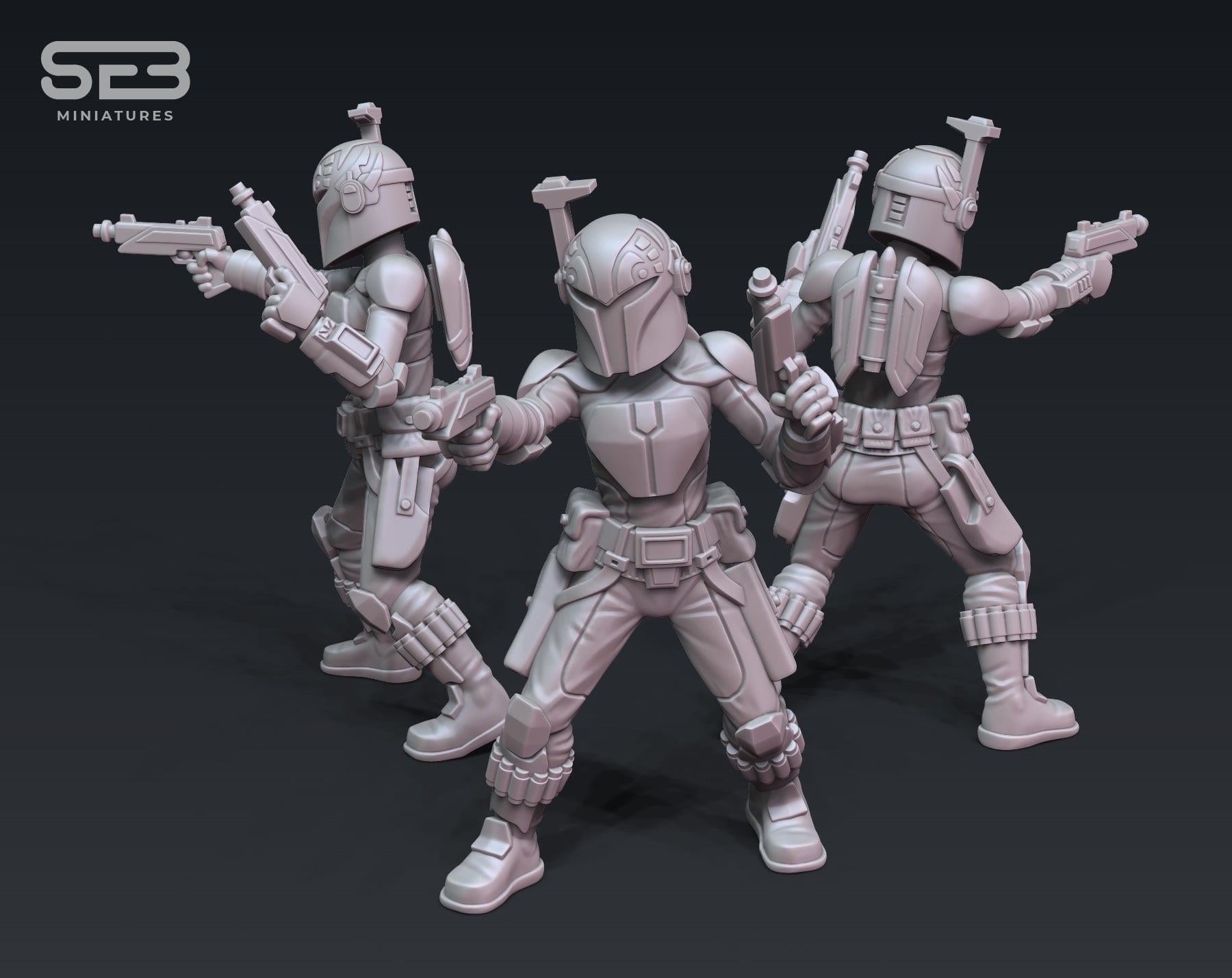 The Spectral Squad (Sculpted by Anvilrage Studios)