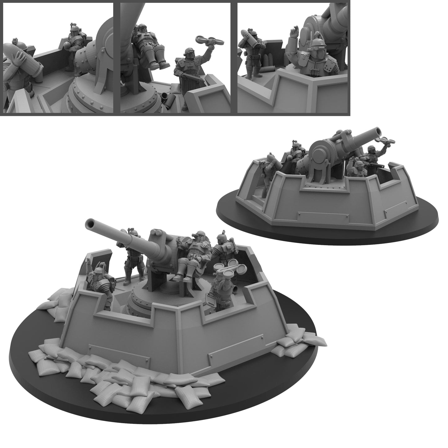 Roman Heavy AA Battery (1) (sculpted by That Evil One)