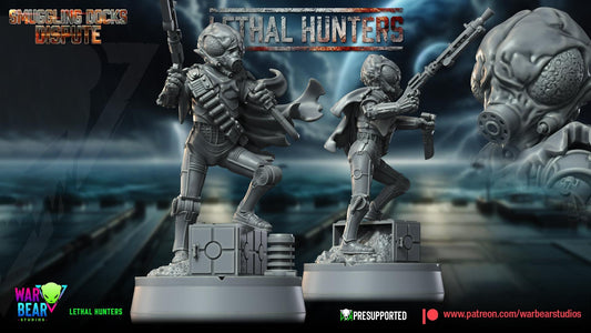 Hunter Droid - Lethal Hunter (Sculpted by War Bear Studios)