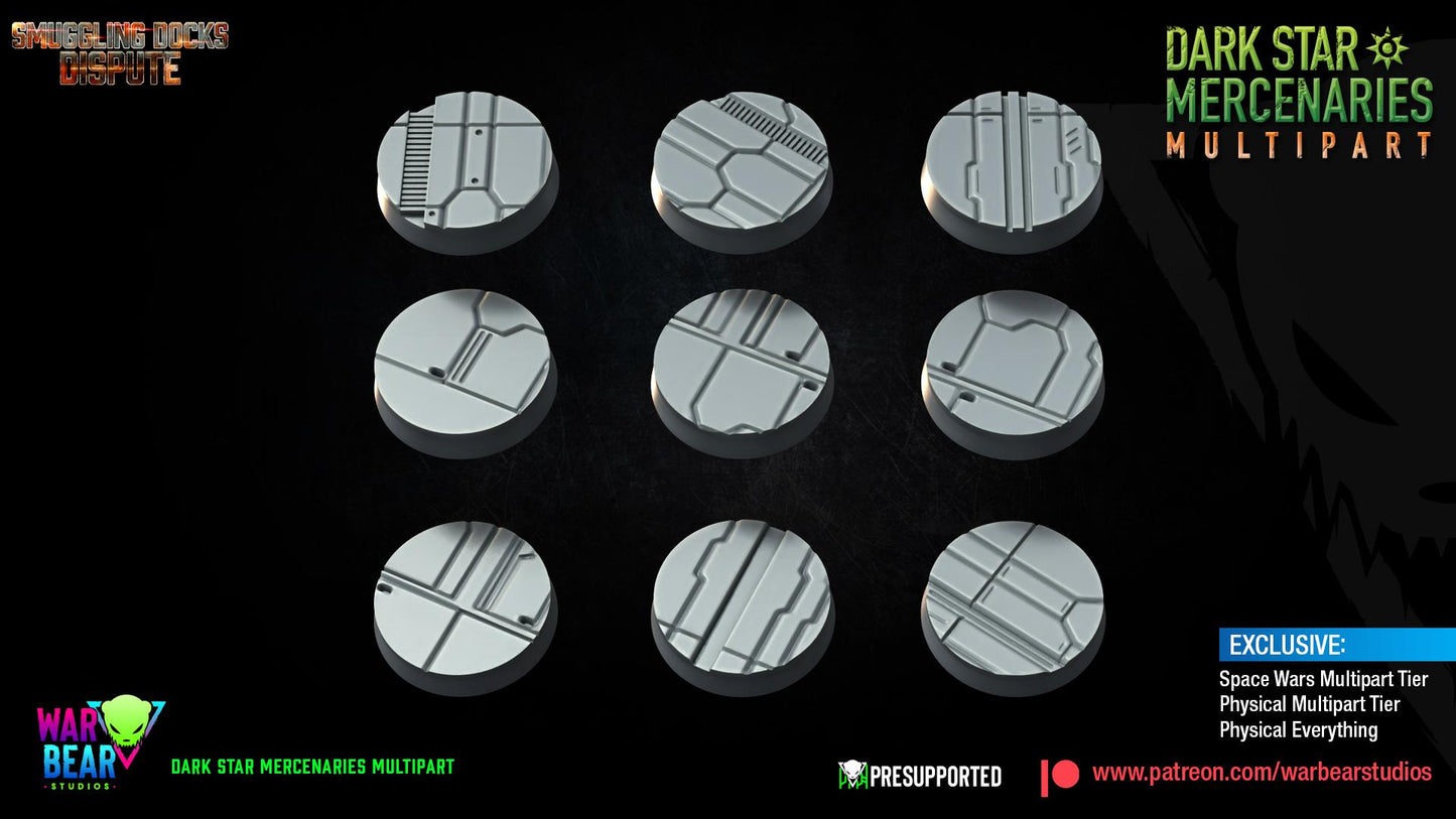Darkstar Mercenaries - set of 9 (Sculpted by War Bear Studios)
