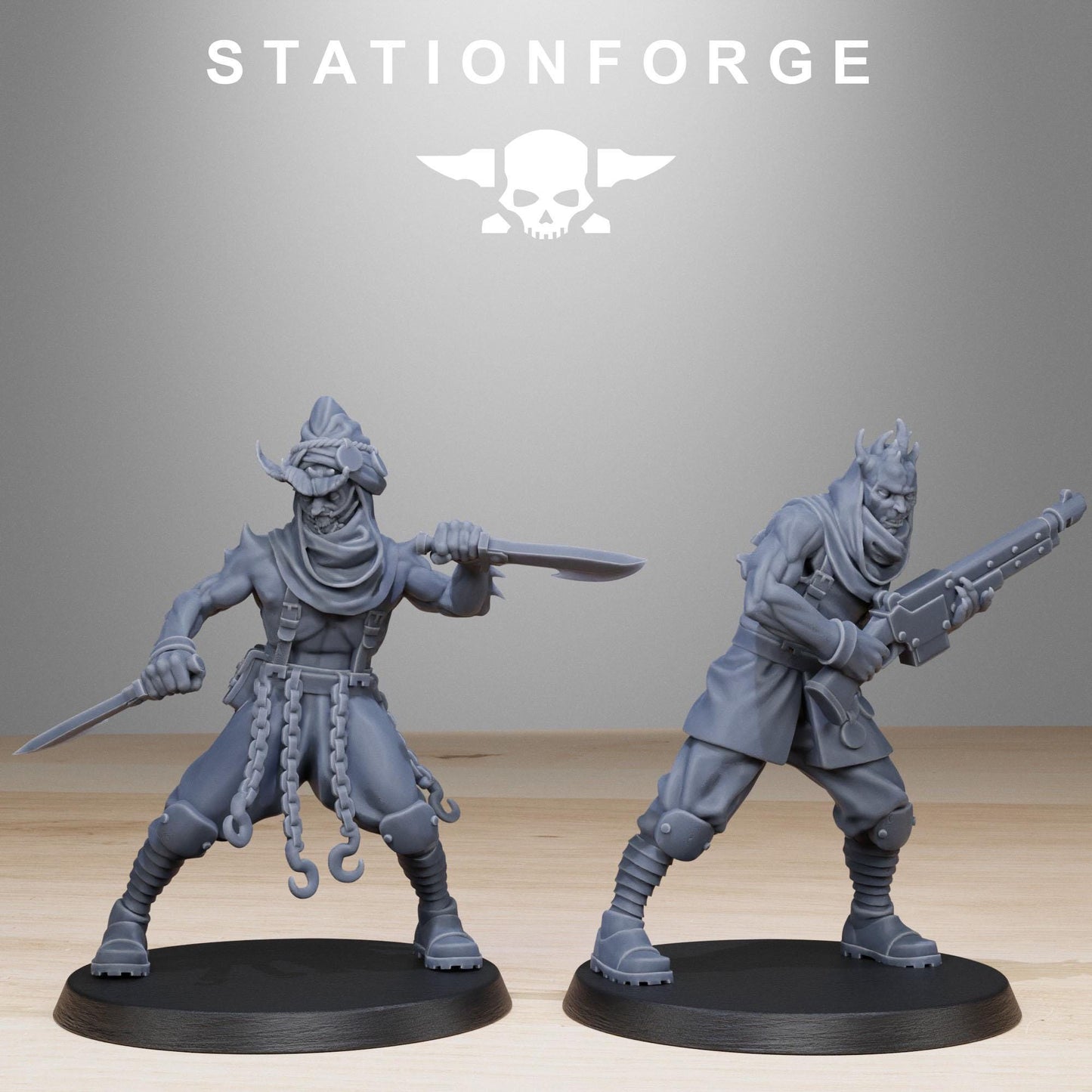 Corrupted Guard Lechers - set of 12 (with Mutant option) (sculpted by Stationforge)