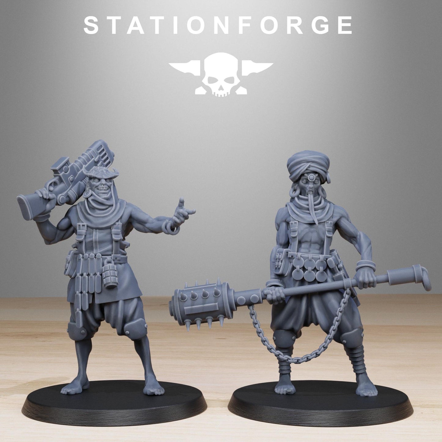 Corrupted Guard Lechers - set of 12 (with Mutant option) (sculpted by Stationforge)