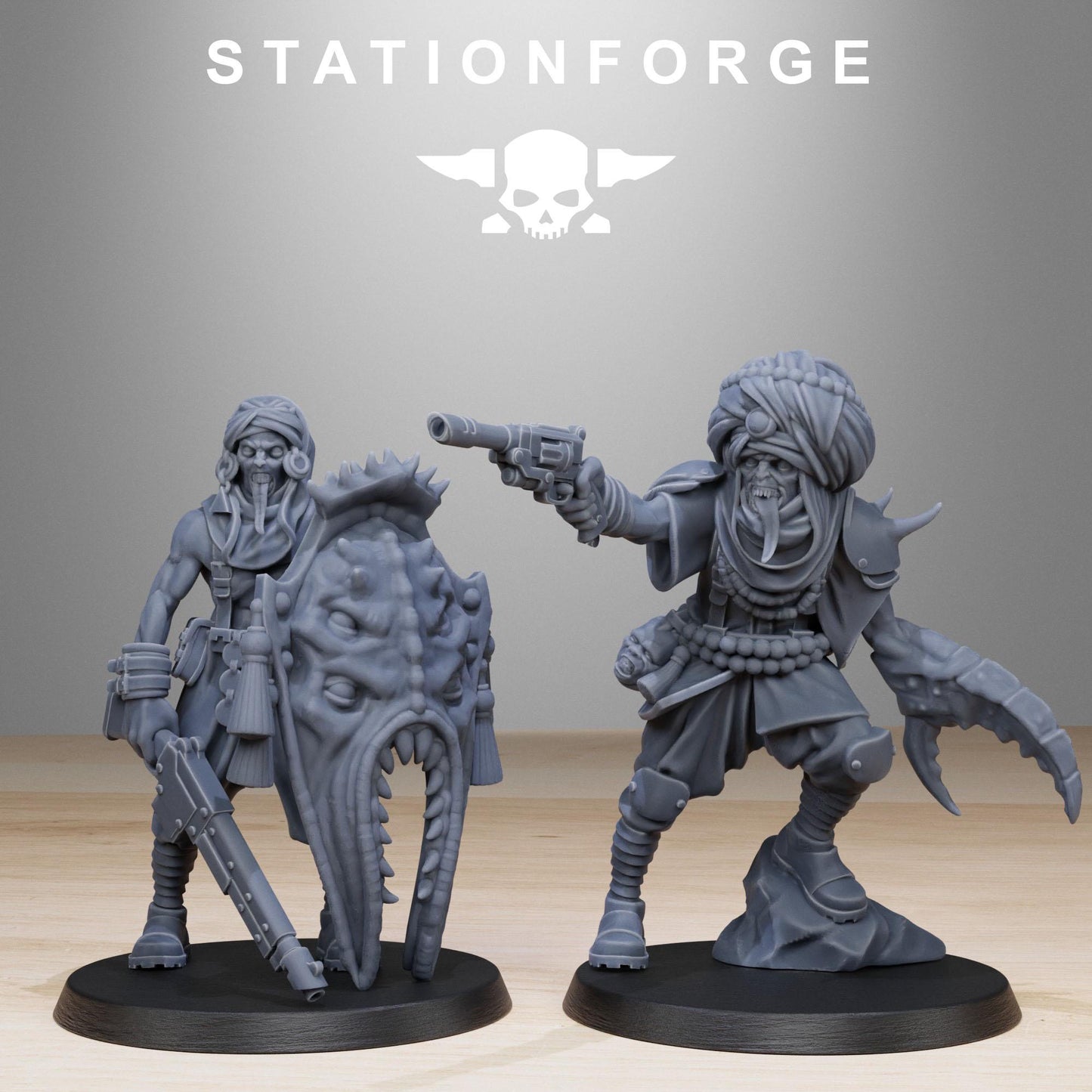 Corrupted Guard Lechers - set of 12 (with Mutant option) (sculpted by Stationforge)
