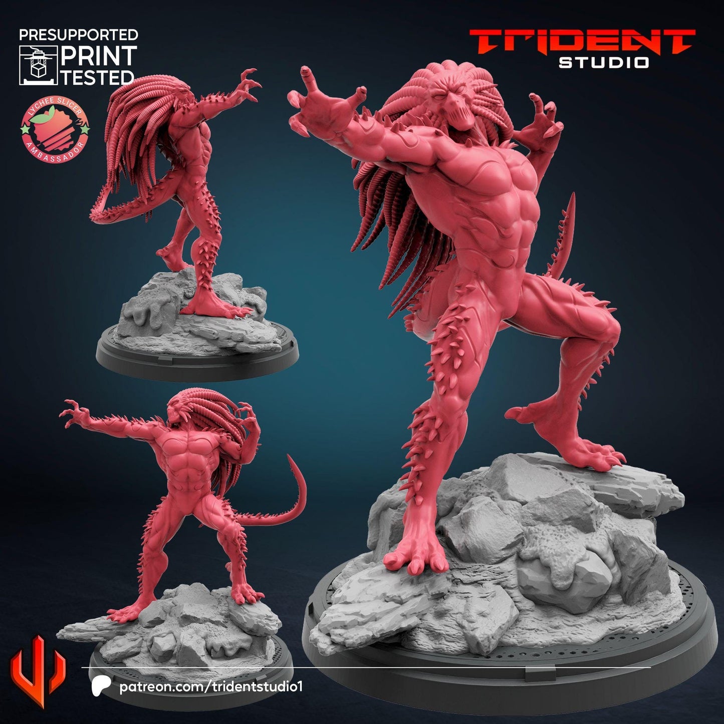 Bleakheart (Fan art sculpted by Trident Studio) (Crisis Protocol Proxy/Alternative)