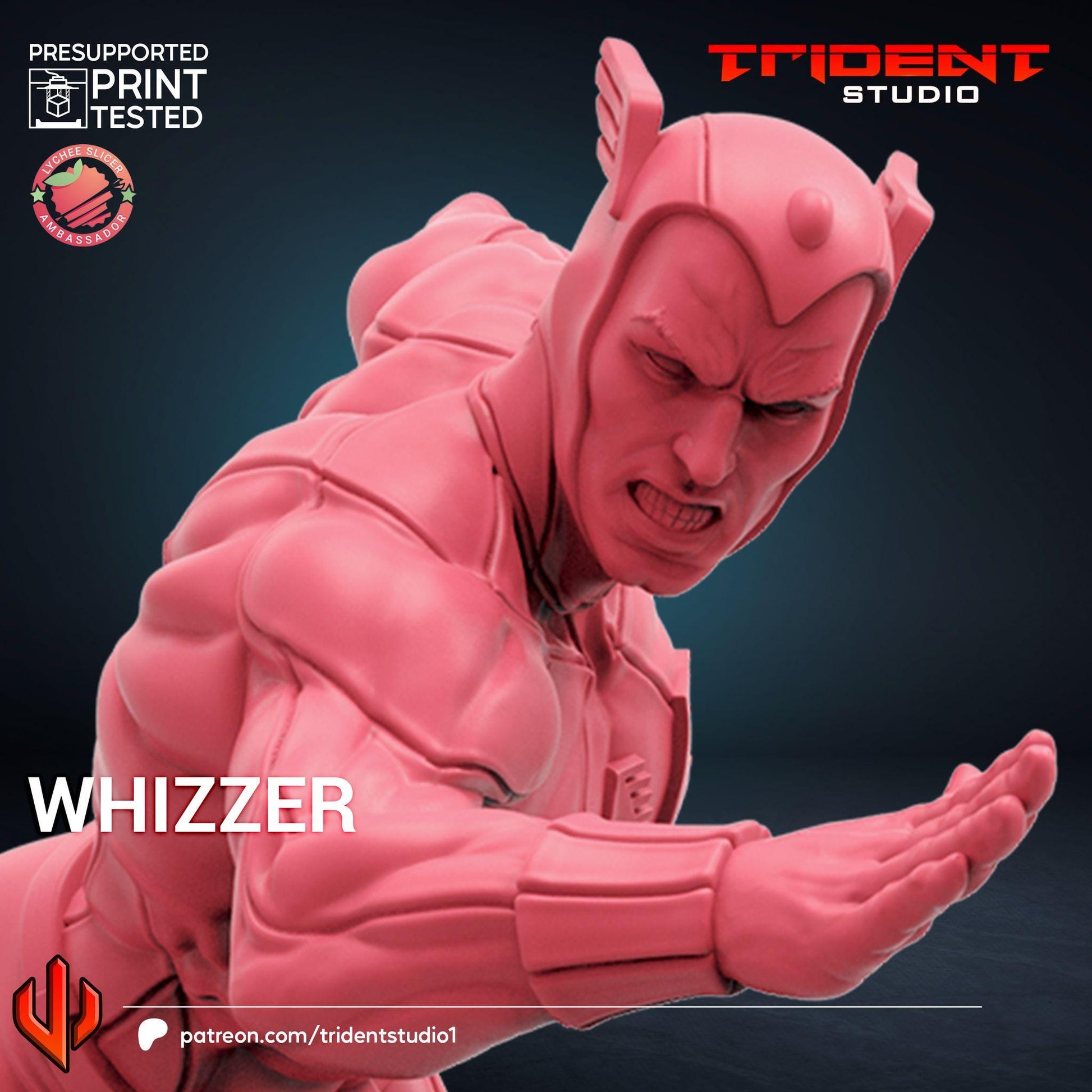 Whizzer (Fan art sculpted by Trident Studio) (Crisis Protocol Proxy/Alternative)