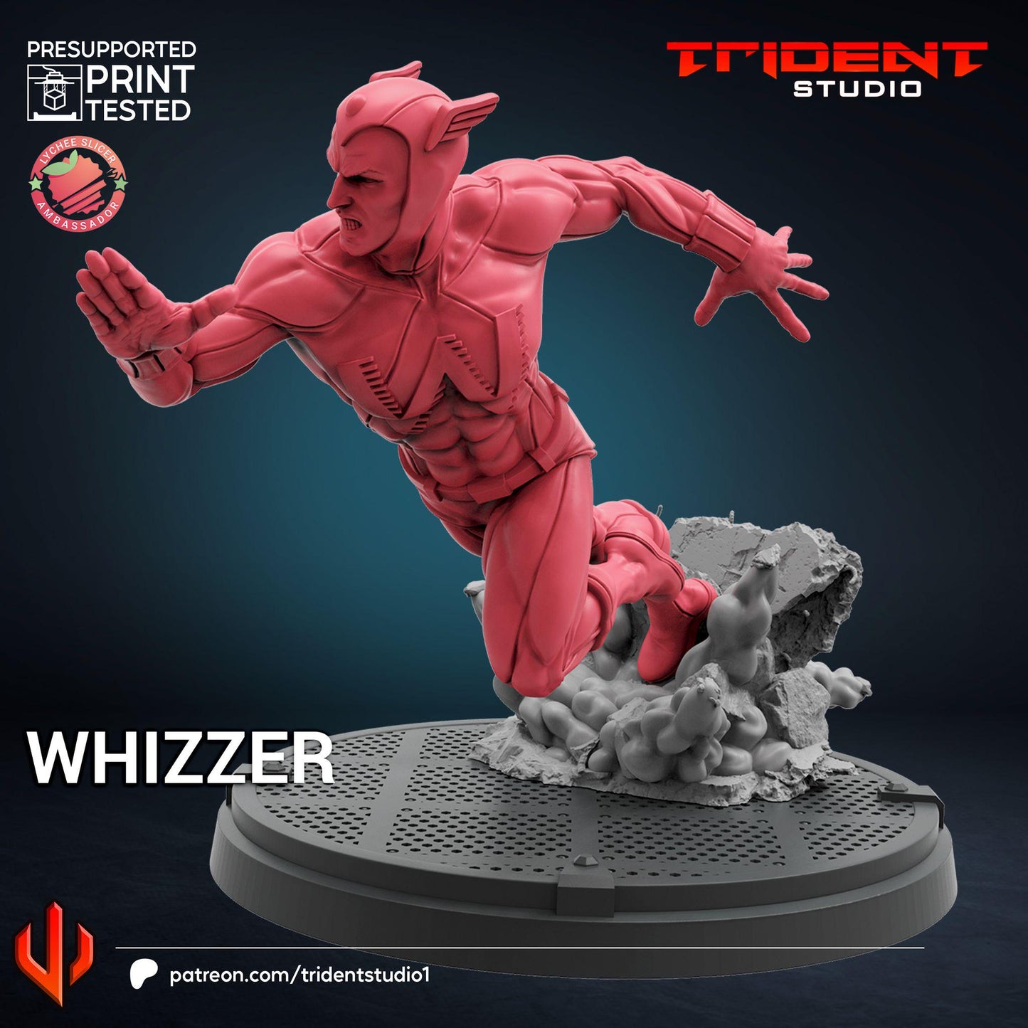 Whizzer (Fan art sculpted by Trident Studio) (Crisis Protocol Proxy/Alternative)