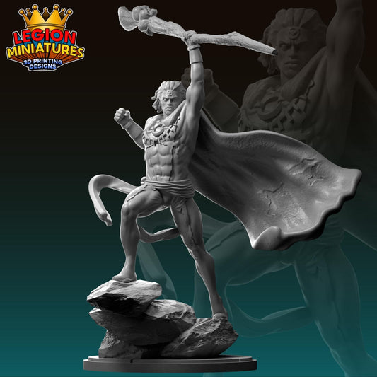 Doctor Voodoo Fan-Art 40mm Miniature (Sculpted by Legion Miniatures) (Crisis Protocol Proxy/Alternative)