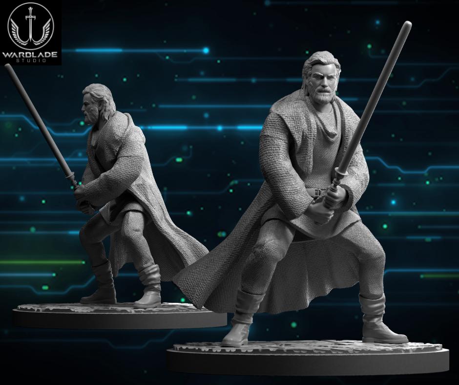 Obi Wan - Fan Art (sculpted by Warblade Studios)