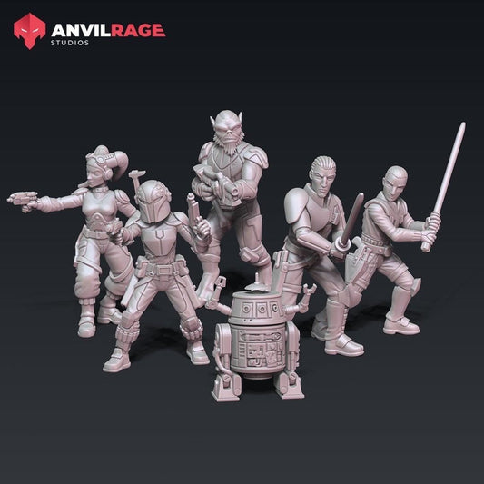 The Spectral Squad (Sculpted by Anvilrage Studios)