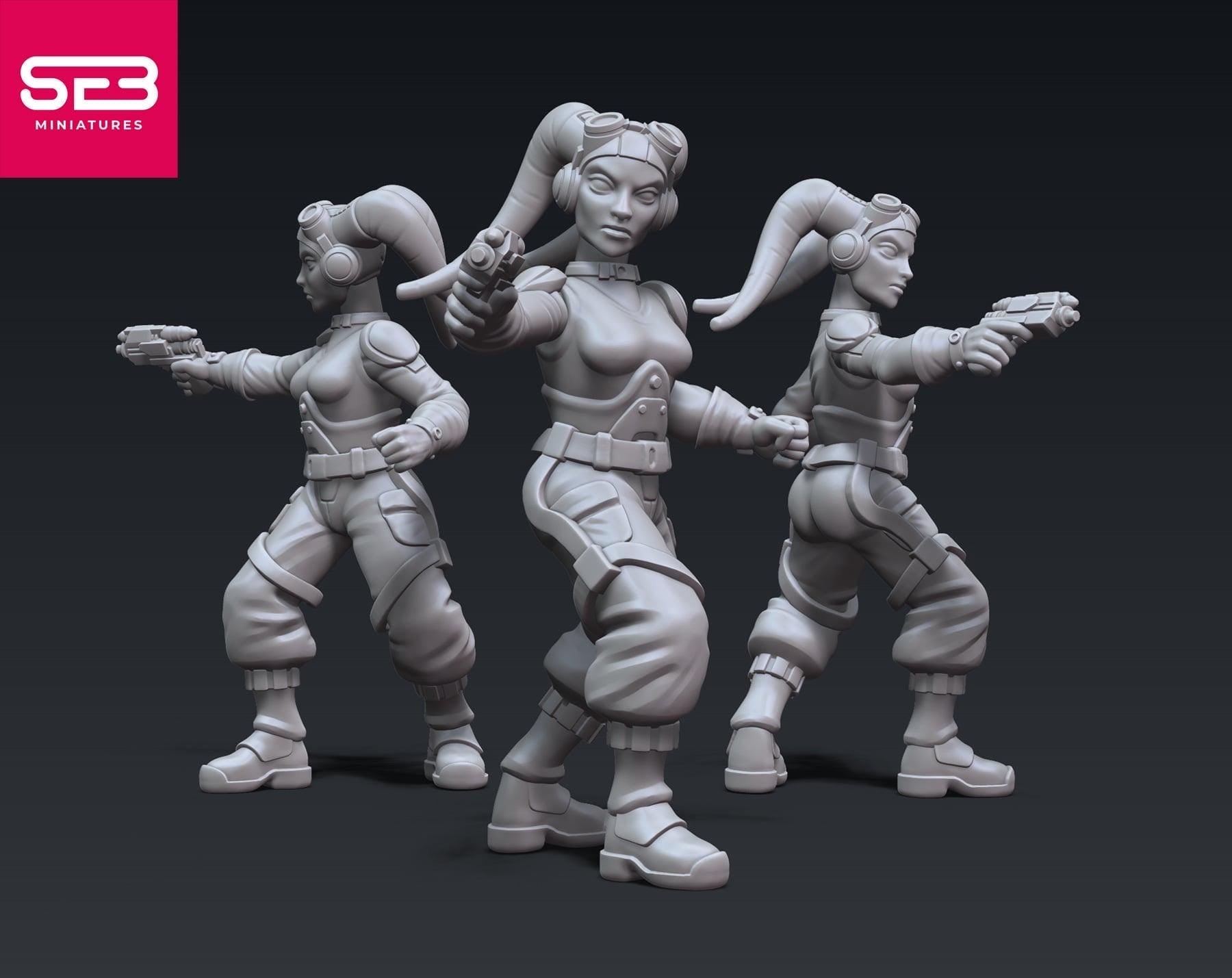 The Spectral Squad (Sculpted by Anvilrage Studios)