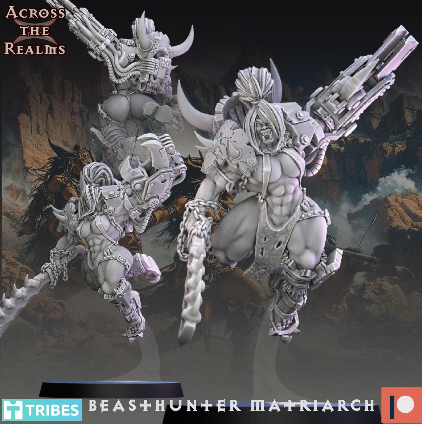 Beasthunter Matriarch (sculpted by Across the Realms)