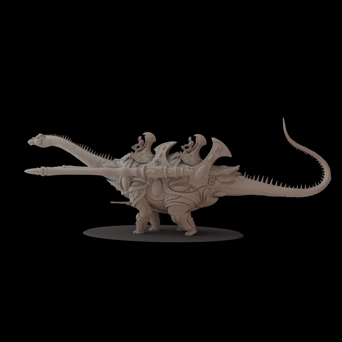 Diplodocus (Sculpted by Fantasy Cult Miniatures)