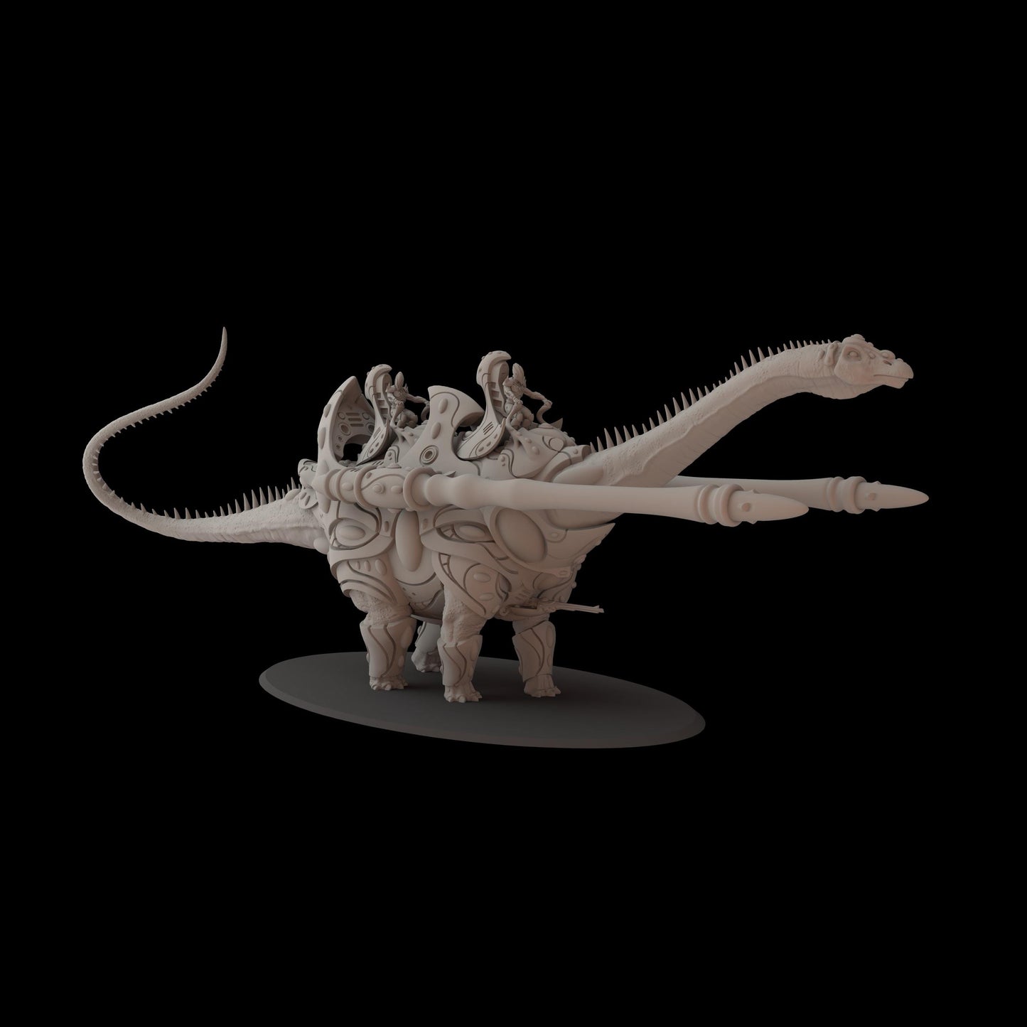 Diplodocus (Sculpted by Fantasy Cult Miniatures)
