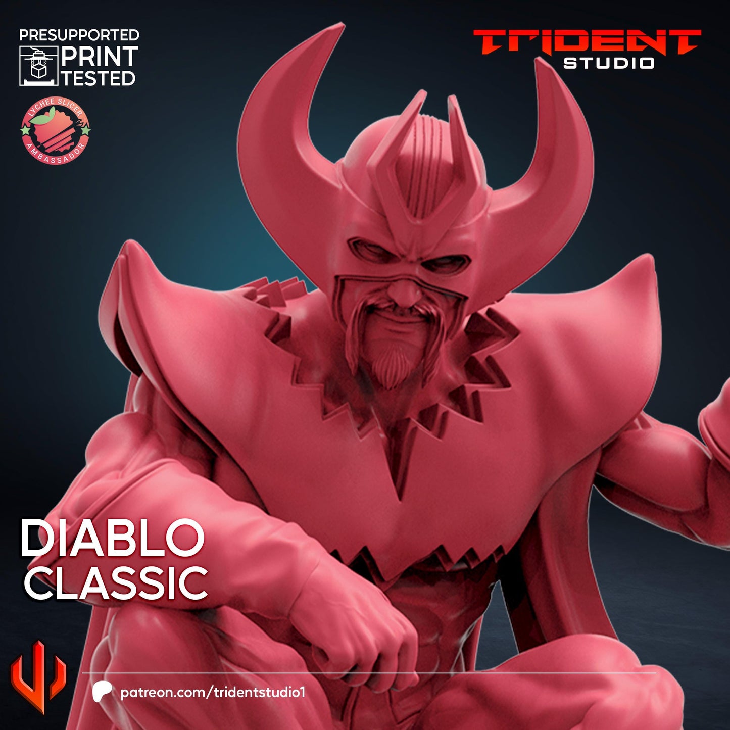 Diablo Classic (Fan art sculpted by Trident Studio) (Crisis Protocol Proxy/Alternative)