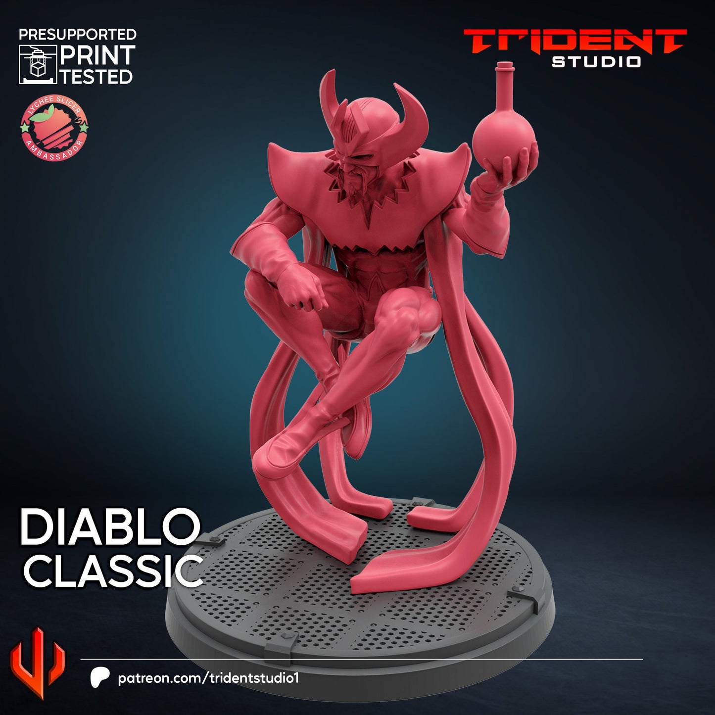 Diablo Classic (Fan art sculpted by Trident Studio) (Crisis Protocol Proxy/Alternative)