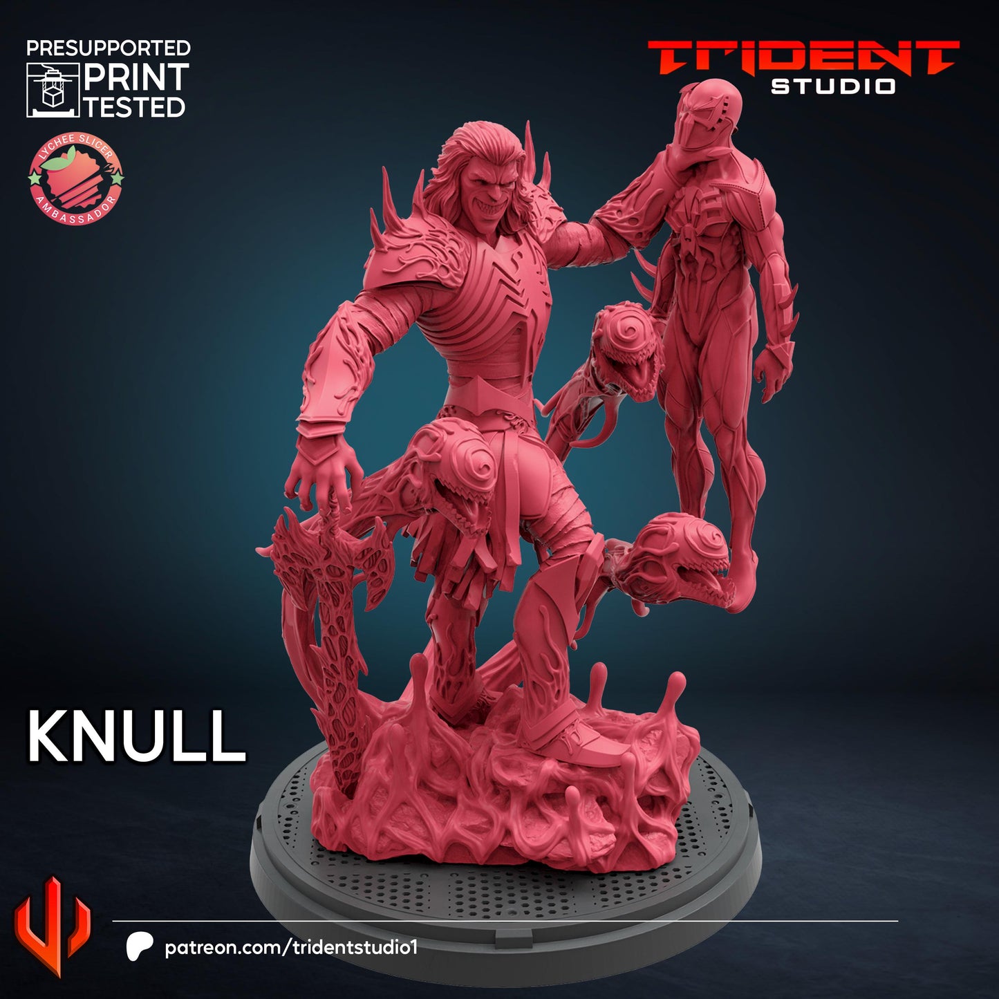 Knull (Fan art sculpted by Trident Studio) (Crisis Protocol Proxy/Alternative)