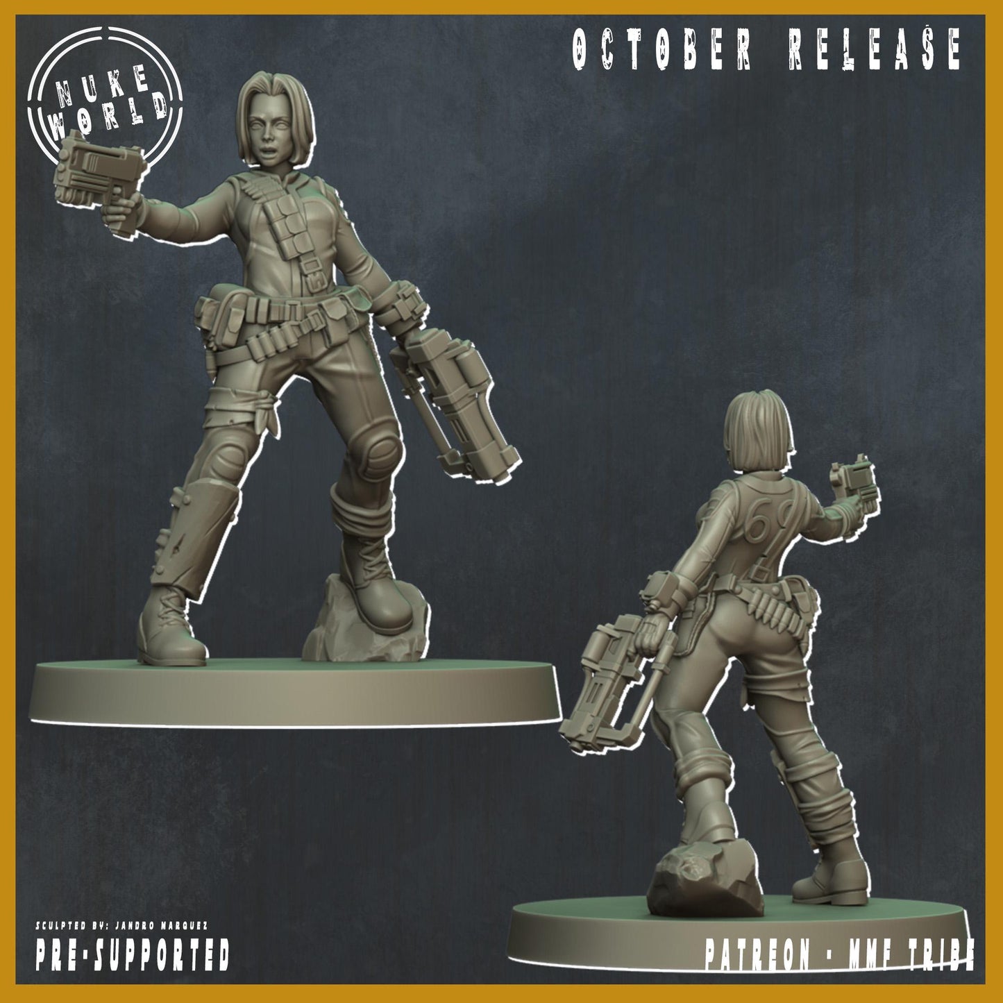 Explorer 05 - Nukeworld (Sculpted by Jandro Miniatures)