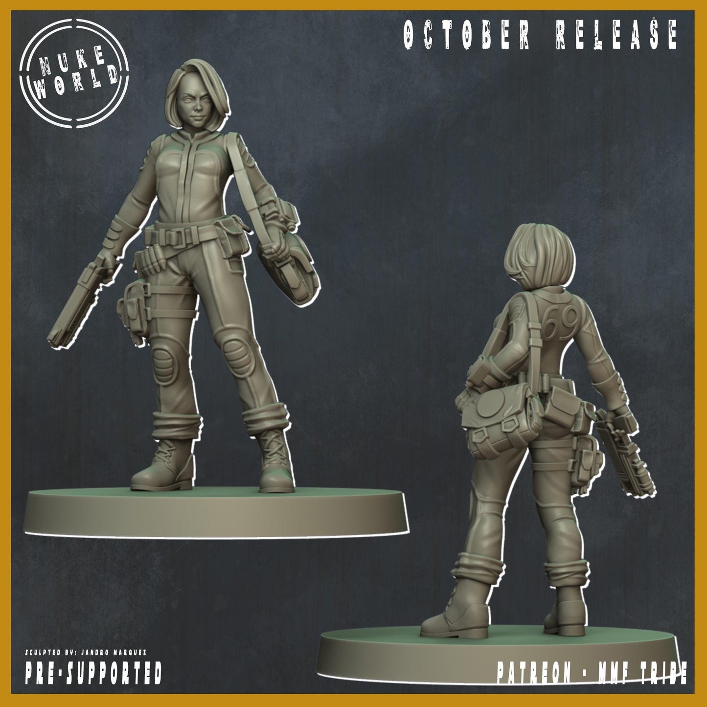 Explorer 10 - Nukeworld (Sculpted by Jandro Miniatures)