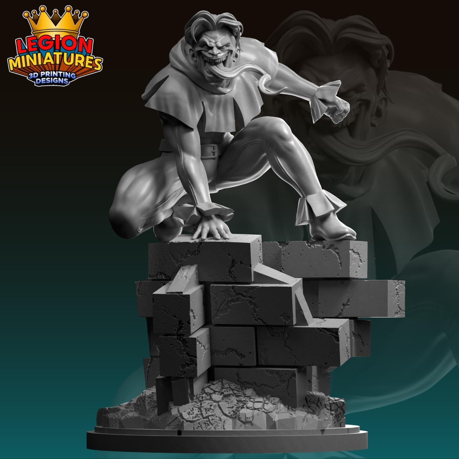 Toad Fan Art 40mm Miniature (Sculpted by Legion Miniatures) (Crisis Protocol Proxy/Alternative)