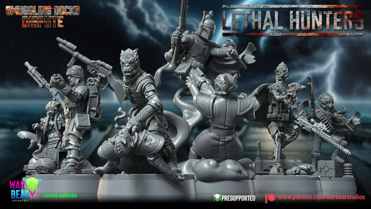 Lethal Hunters - Set of 6 (Sculpted by War Bear Studios)
