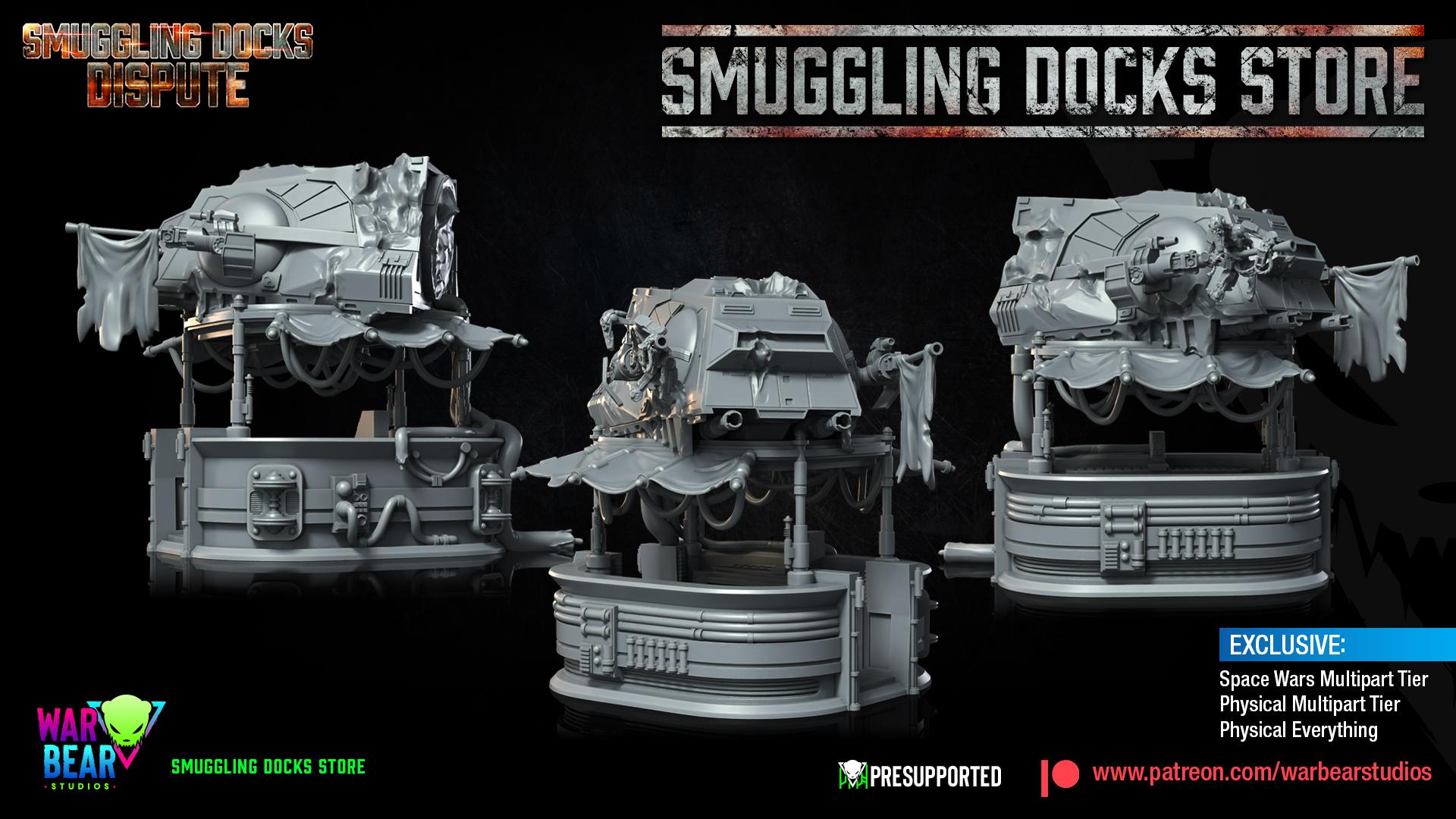 Darkstar Mercenaries - set of 9 (Sculpted by War Bear Studios)