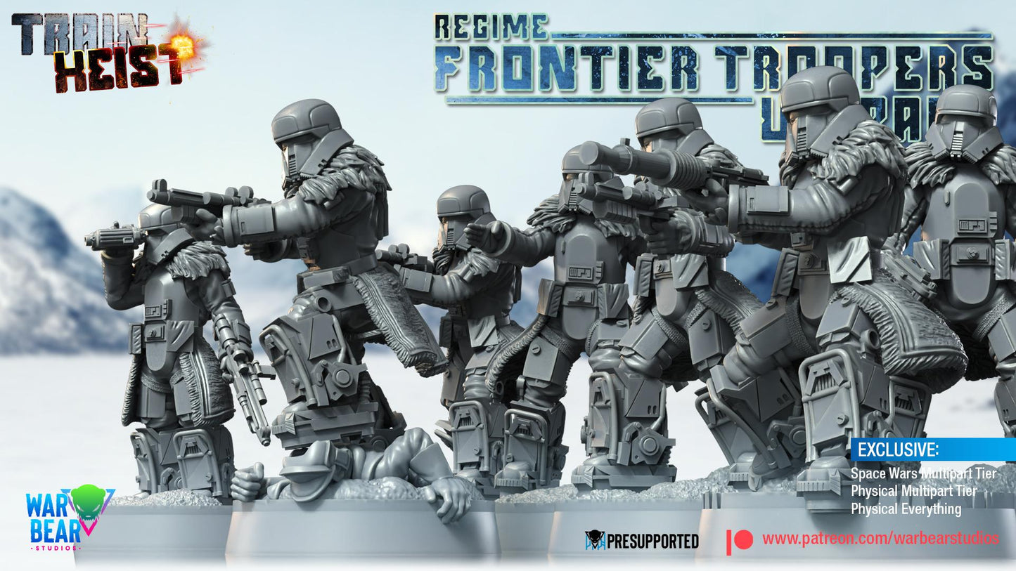 Regime Frontier Troopers - set of 8 (Sculpted by War Bear Studios)