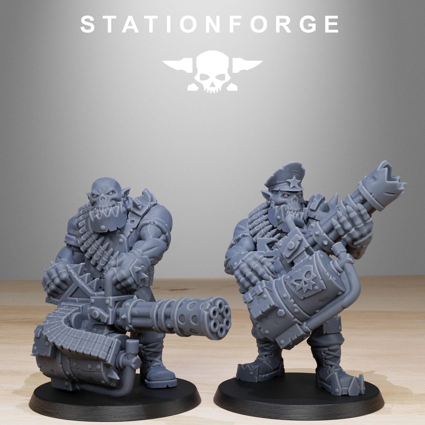 Orkaz Spec Ops - set of 11 (sculpted by Stationforge)