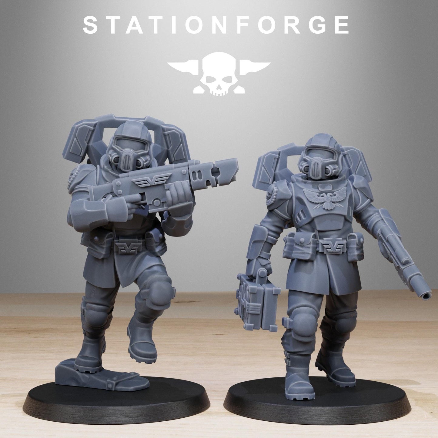 Vaskar Jump Squad - set of 10 (sculpted by Stationforge)