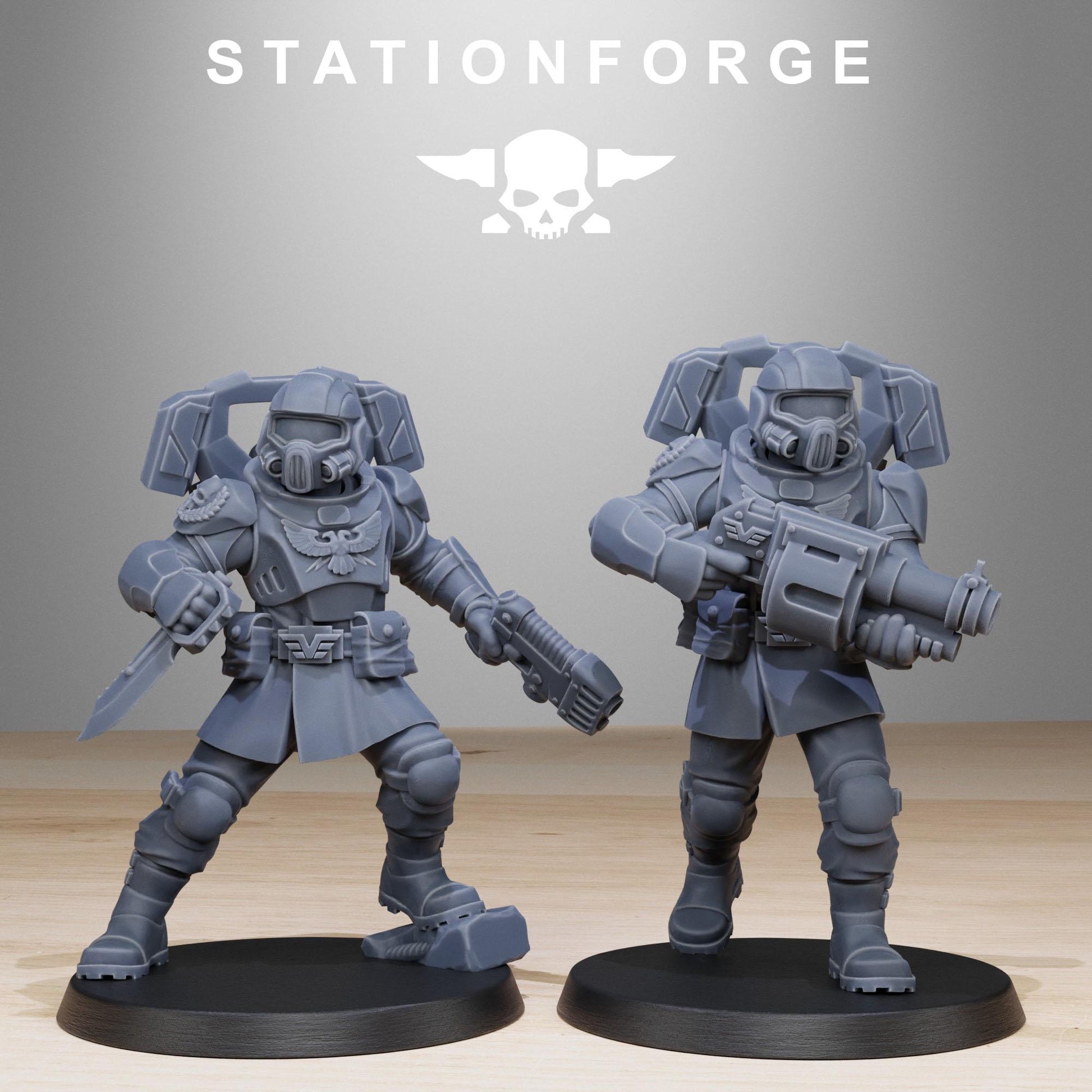 Vaskar Jump Squad - set of 10 (sculpted by Stationforge)