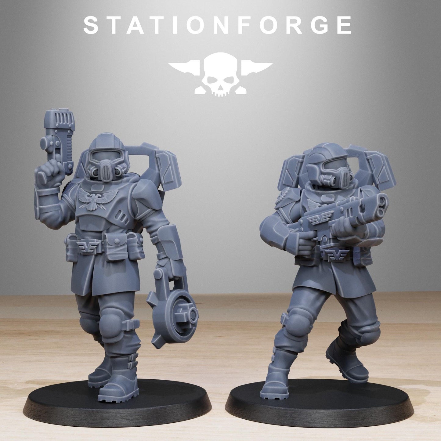 Vaskar Jump Squad - set of 10 (sculpted by Stationforge)