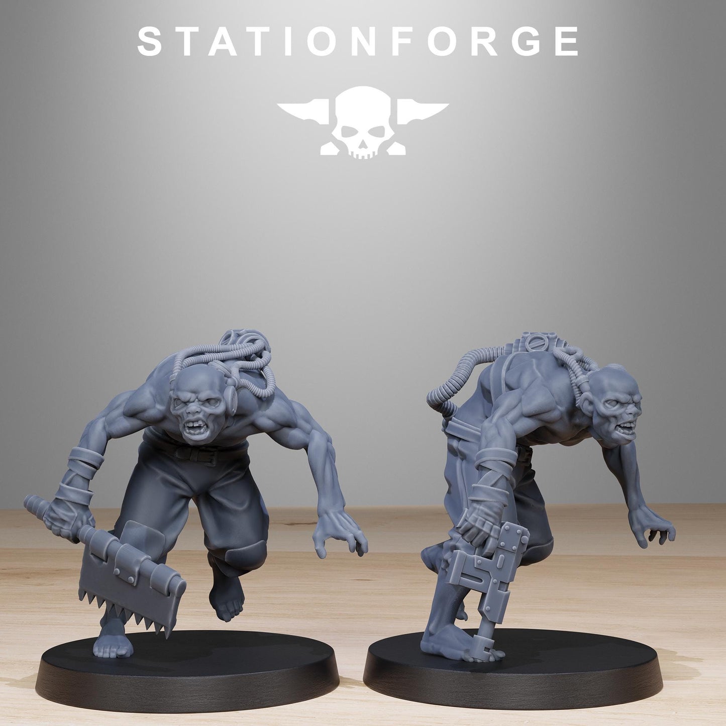 Corrupted Guard Wretched - set of 12 (with Mutant option) (sculpted by Stationforge)