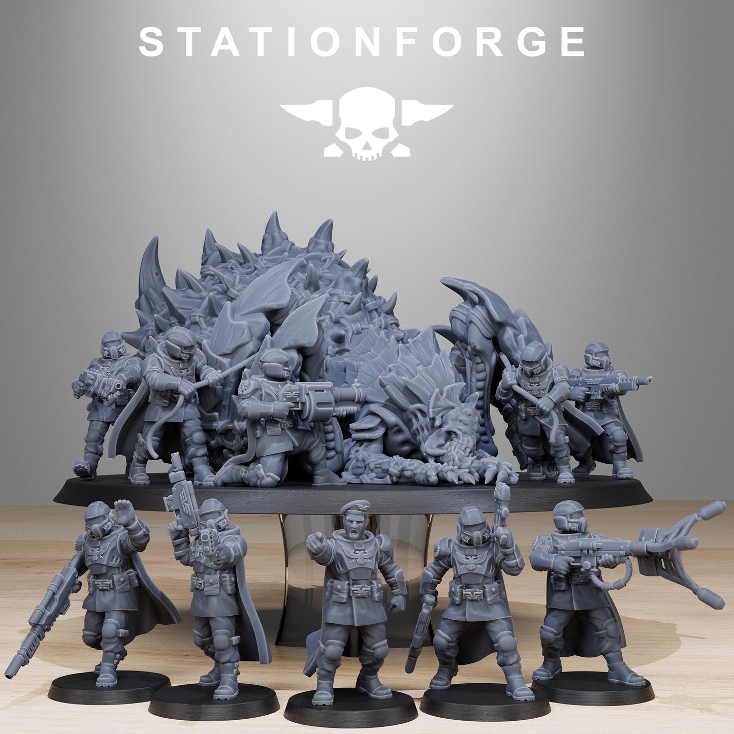 Vaskar Hunters - set of 10 (sculpted by Stationforge)