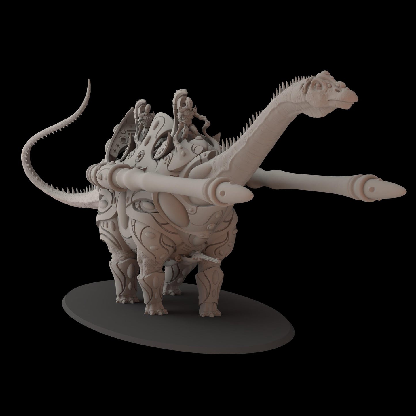 Diplodocus (Sculpted by Fantasy Cult Miniatures)
