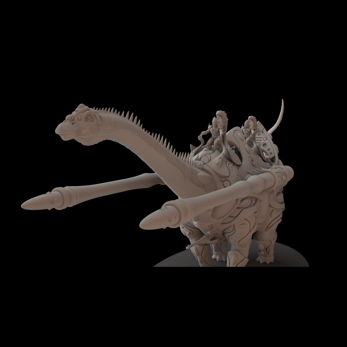 Diplodocus (Sculpted by Fantasy Cult Miniatures)