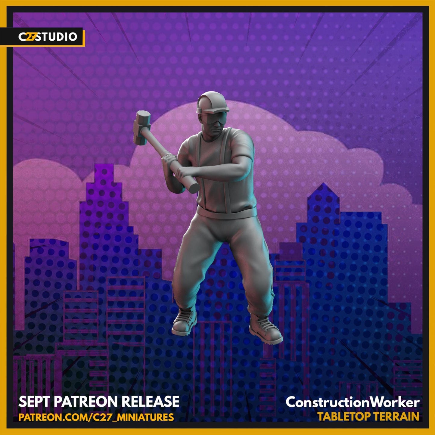 NPC Set - 40mm miniatures (fan art sculpted by C27 collectibles) (Crisis Protocol Proxy/Alternative)