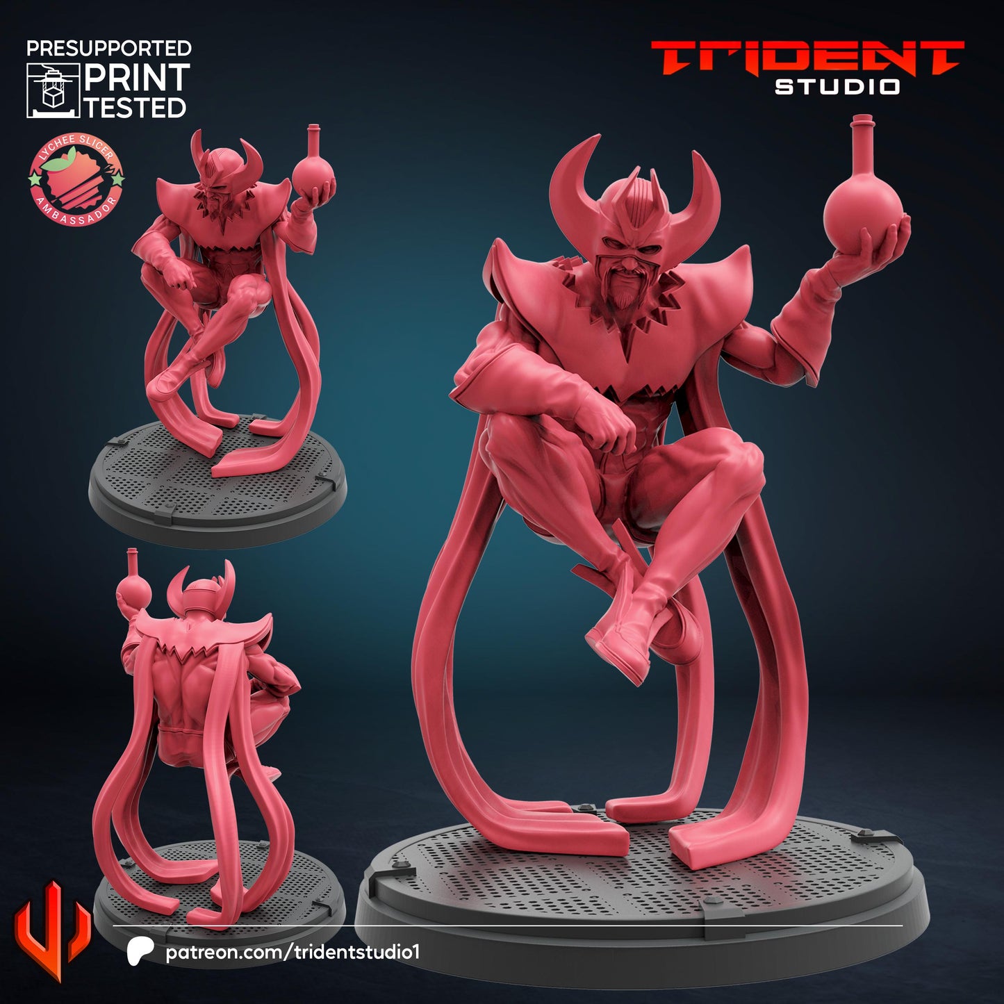 Diablo Classic (Fan art sculpted by Trident Studio) (Crisis Protocol Proxy/Alternative)
