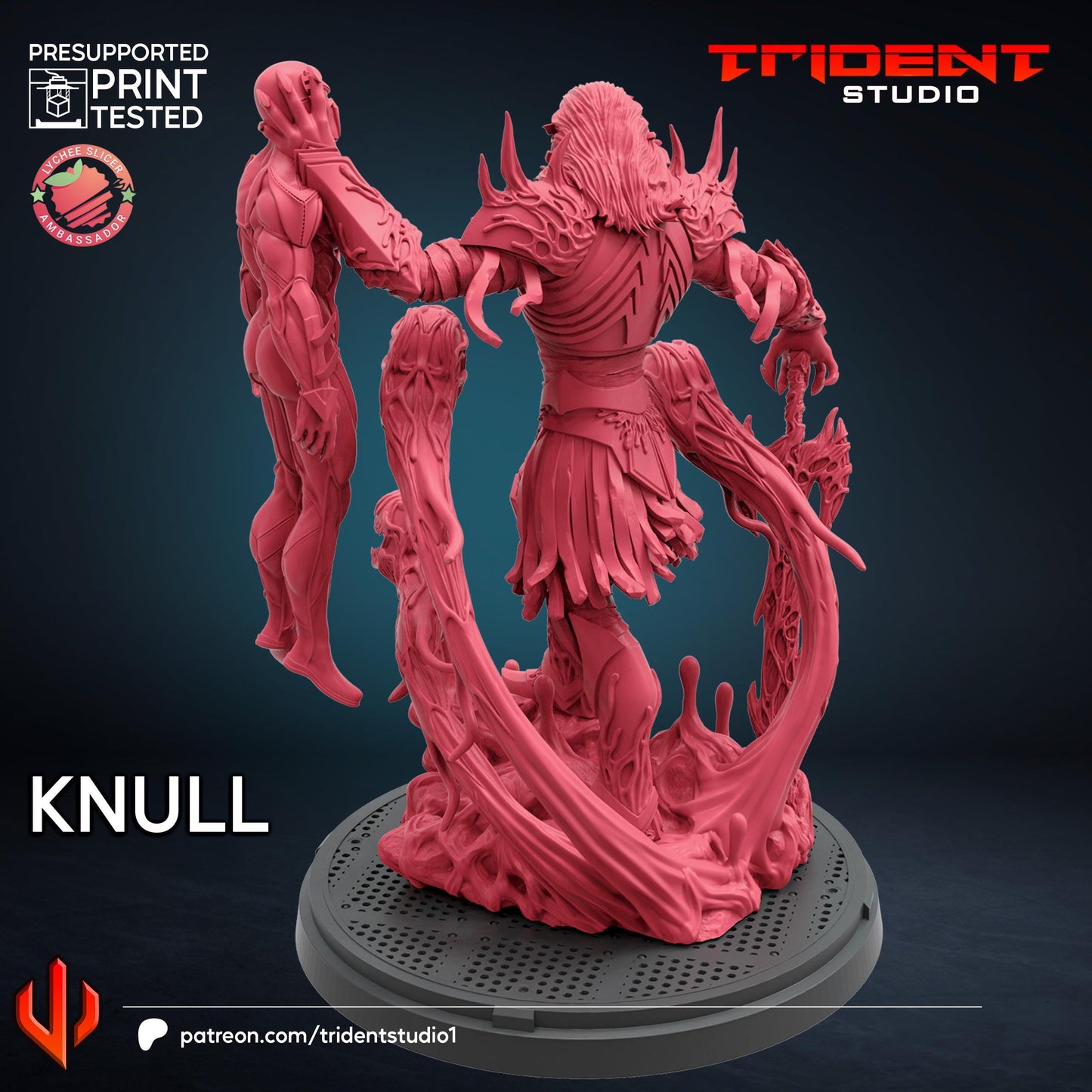 Knull (Fan art sculpted by Trident Studio) (Crisis Protocol Proxy/Alternative)