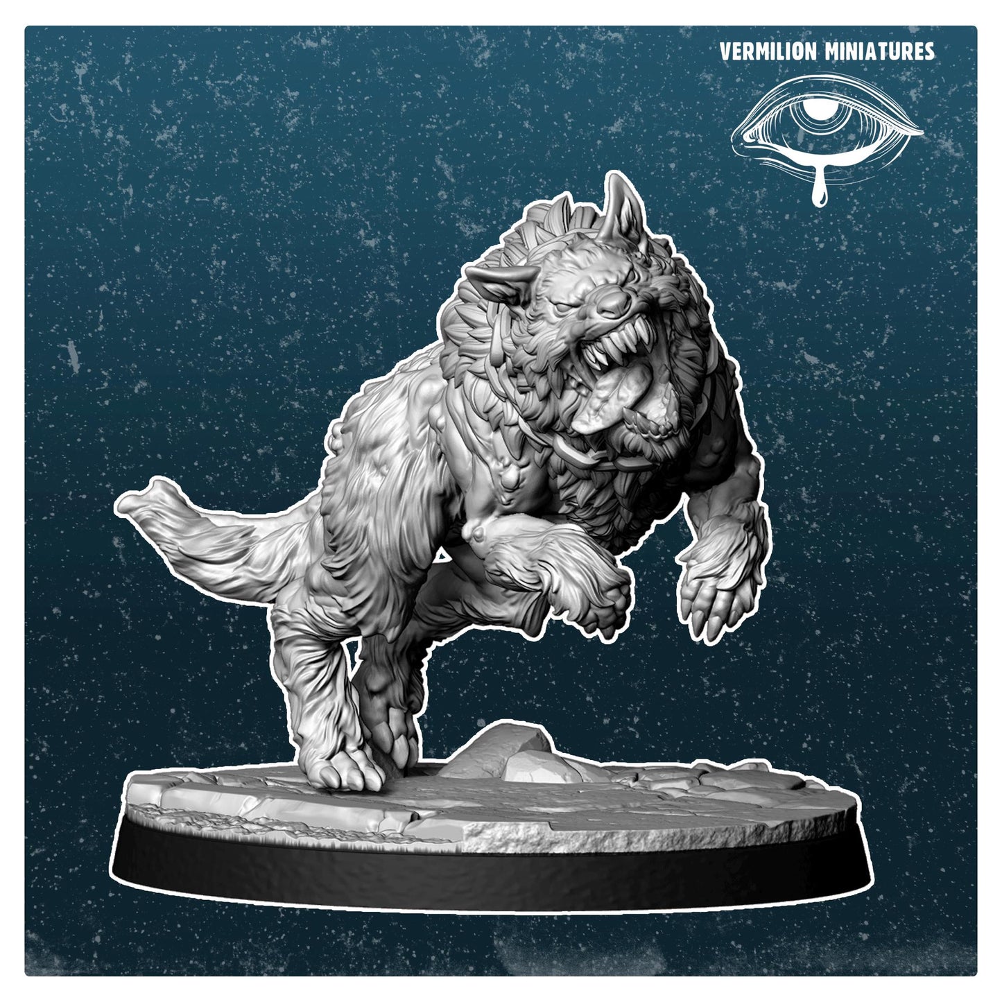 Mutant Dog 2 - Wild Wasteland 2 (Sculpted by Vermillion Miniatures)