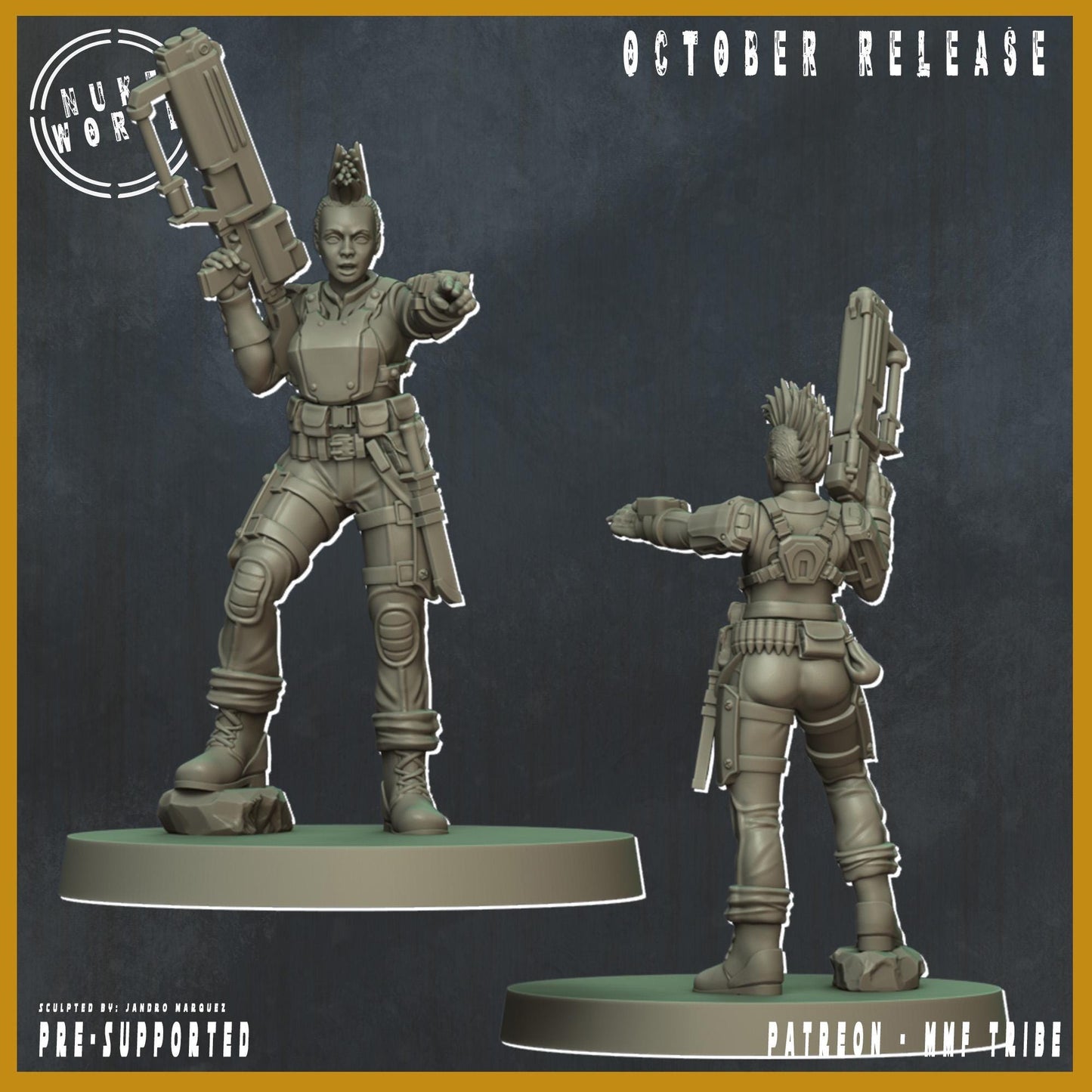 Explorer 08 - Nukeworld (Sculpted by Jandro Miniatures)
